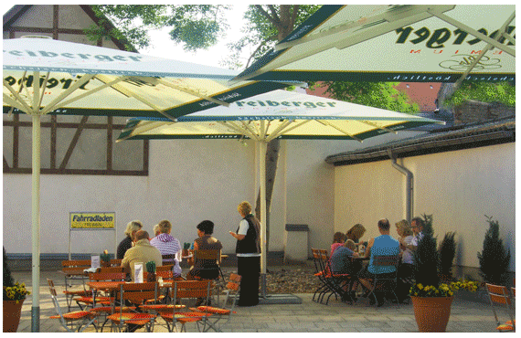 Gasthaus "Zum Kommandanten" Biergarten