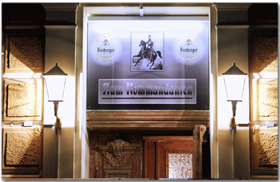 Gashaus "Zum Kommandanten" Eingangsbereich Gashaus "Zum Kommandanten" Eingangsbereich